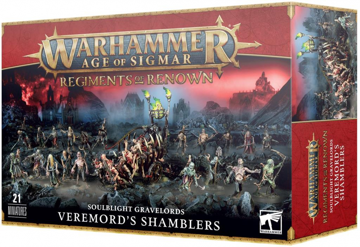 Warhammer Age of Sigmar: Regiments of Renown - Soulblight Gravelords - Veremord's Shamblers