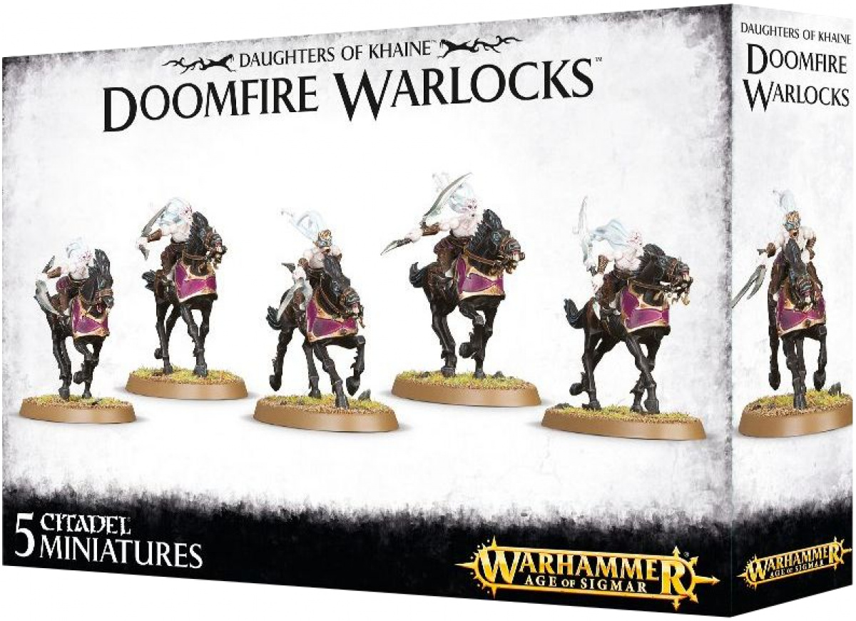 Daughters of Khaine - Doomfire Warlocks