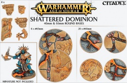 Age of Sigmar - Shattered Dominion 40mm & 65mm Round Bases