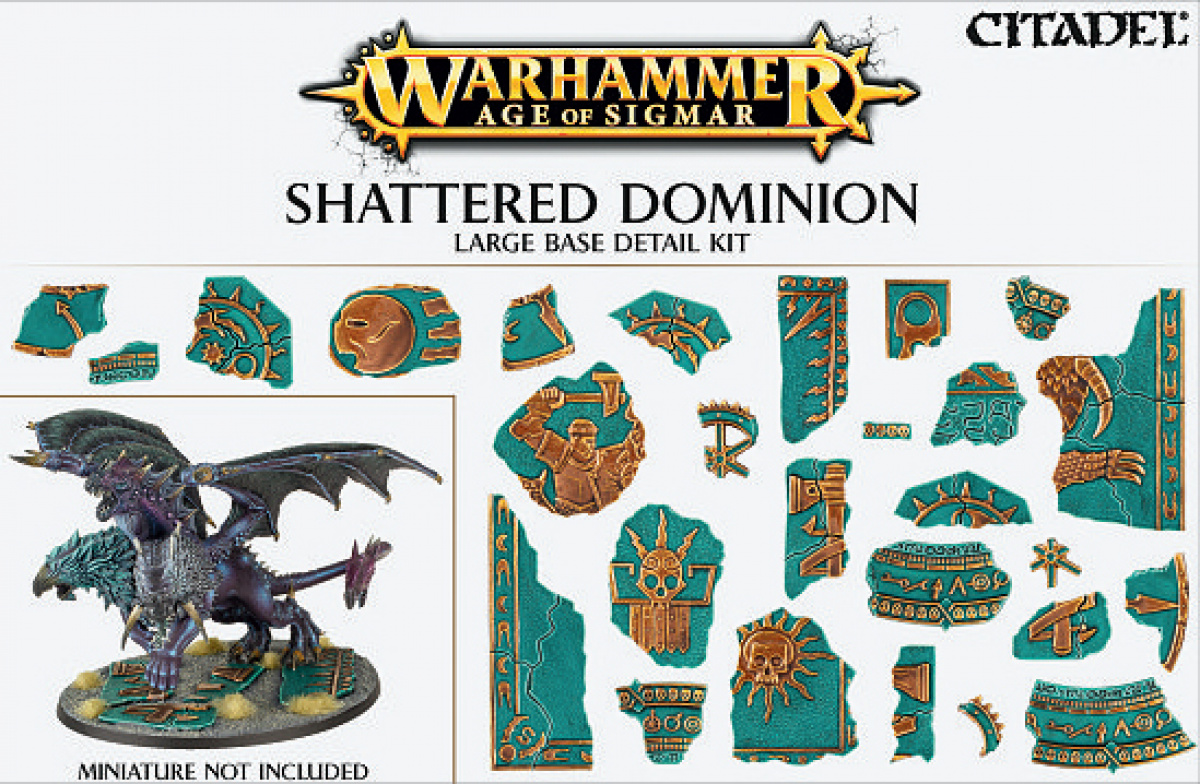 Warhammer Age of Sigmar - Shattered Dominion Large Base Detail Kit