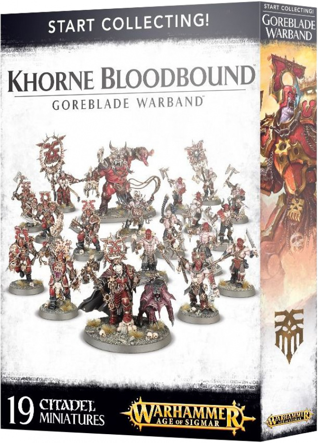Warhammer Age of Sigmar: Khorne Bloodbound - Goreblade Warband