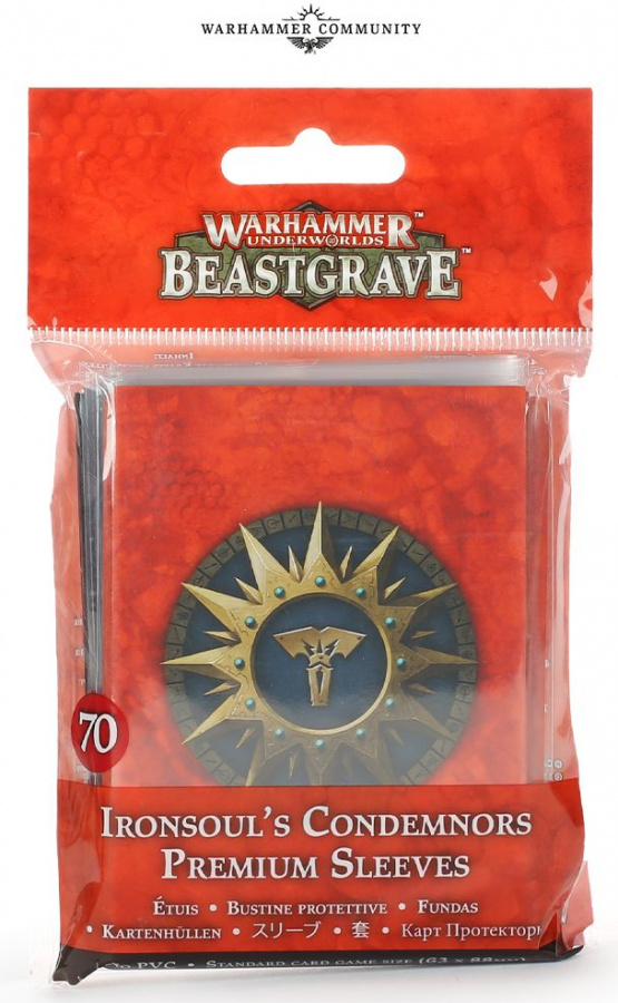Warhammer Underworlds: Beastgrave - Ironsoul's Condemnors Sleeves