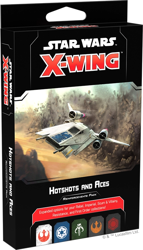 X-Wing 2nd ed.: Hotshots and Aces Reinforcements Pack