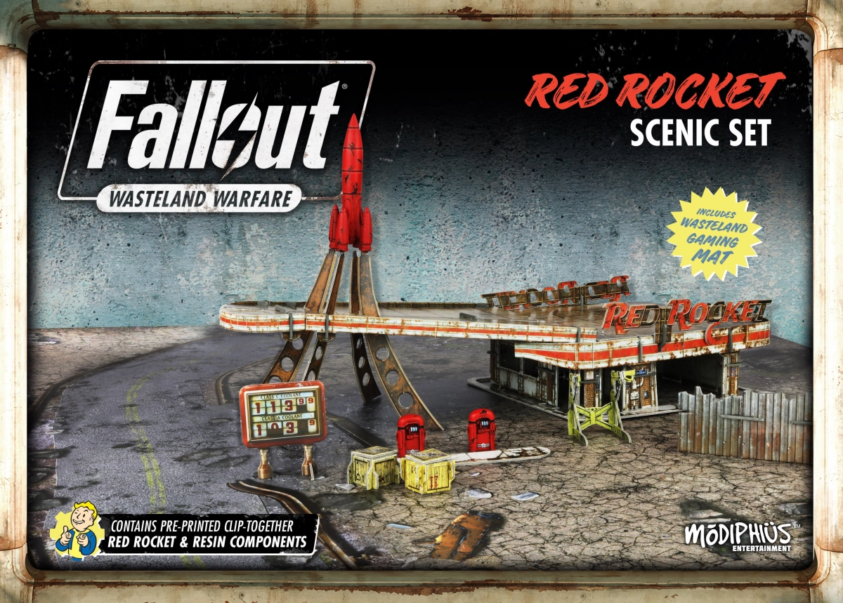 Fallout: Wasteland Warfare - Red Rocket Scenic Set