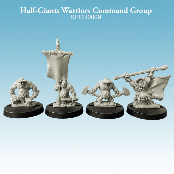 SpellCrow: Argatoria - Half-Giants Warriors Command Group