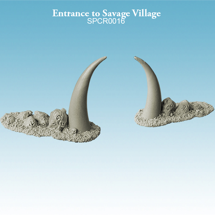 SpellCrow: Argatoria - Entrance to Savage Village