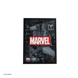 Gamegenic: Marvel Champions Art Sleeves (66 mm x 91 mm) Black 50+1 szt.