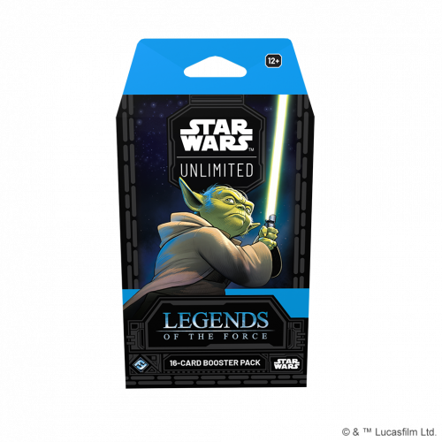Star Wars: Unlimited Card Game - Legends of the Force - Sleeved Booster