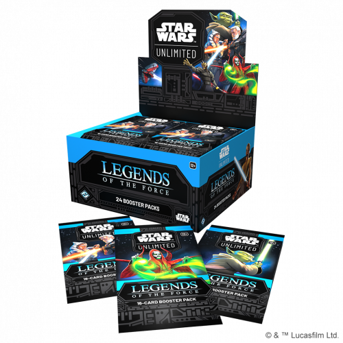 Star Wars: Unlimited Card Game - Legends of the Force - Booster Box (24)