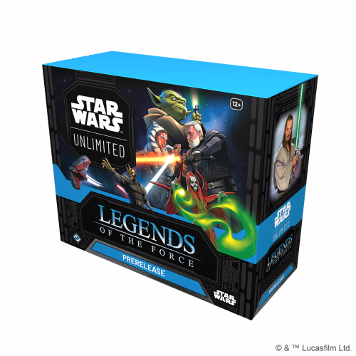 Star Wars: Unlimited Card Game - Legends of the Force - Prerelease Display (8)