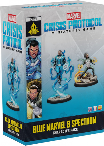 Marvel: Crisis Protocol - Blue Marvel & Spectrum - Character Pack