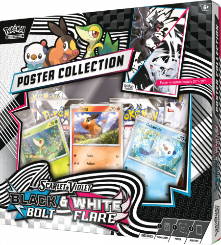 Pokémon TCG: Scarlet & Violet - White Flare & Black Bolt - Unova Poster Collection