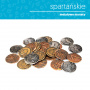 Metalowe Monety - Spartańskie (zestaw 24 monet)