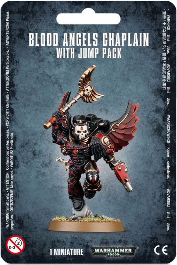 Blood Angels Chaplain with Jump Pack