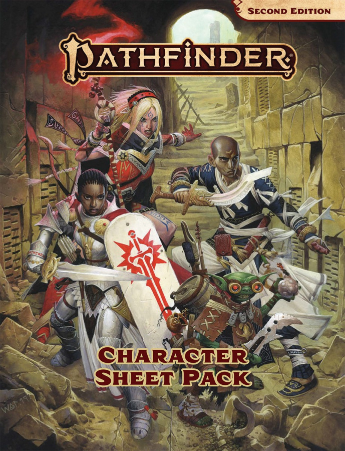 Pathfinder Roleplaying Game (Second Edition): Character Sheet Pack