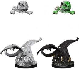 Dungeons & Dragons: Nolzur's Marvelous Miniatures - Black Dragon Wyrmling