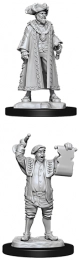 WizKids Deep Cuts: Unpainted Miniatures - Mayor & Town Crier