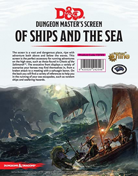 Dungeons & Dragons: Dungeon Master's Screen - Of Ships and the Sea
