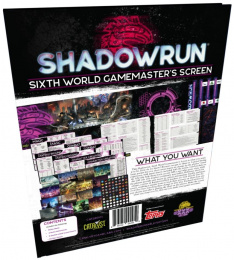 Shadowrun: Sixth World Gamemaster's Screen