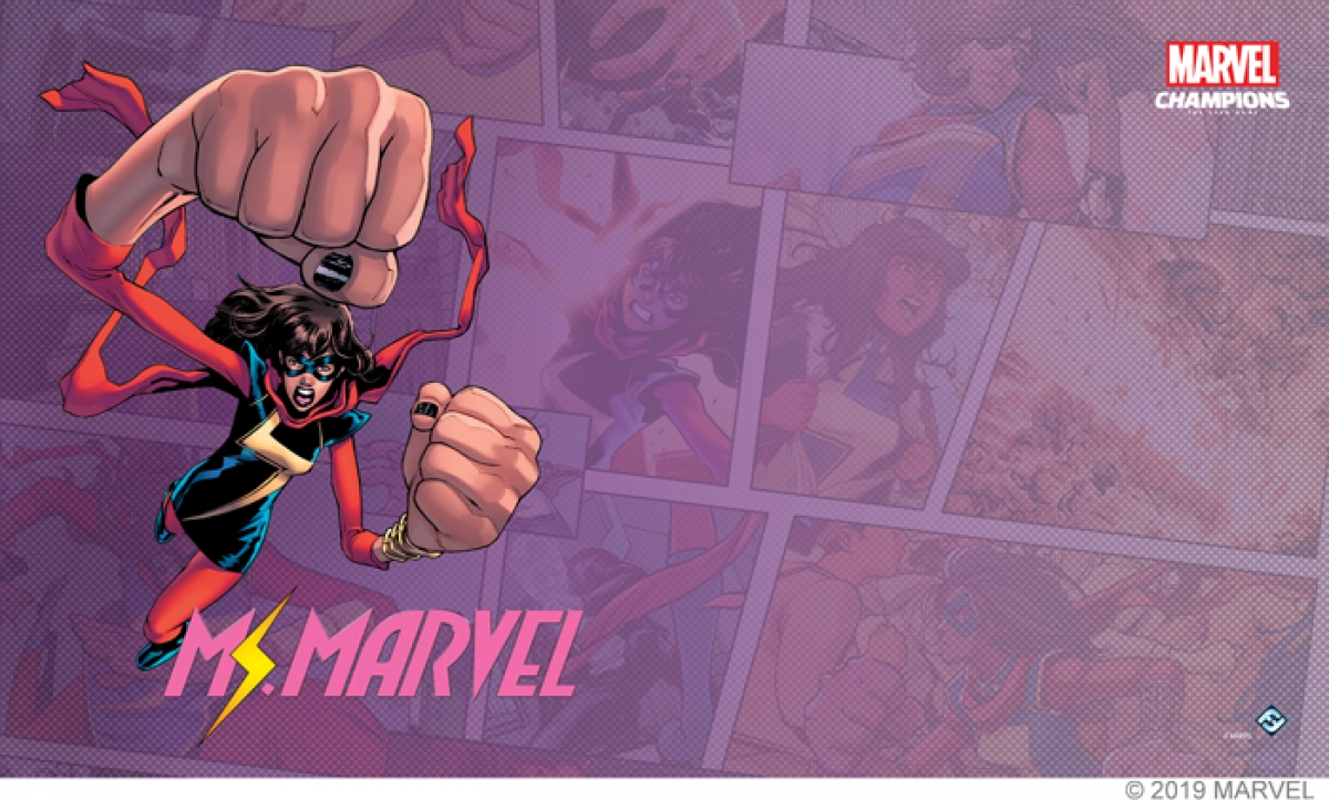 Marvel Champions: The Game Mat - Ms. Marvel