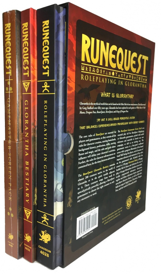 RuneQuest: Roleplaying in Glorantha Deluxe Edition