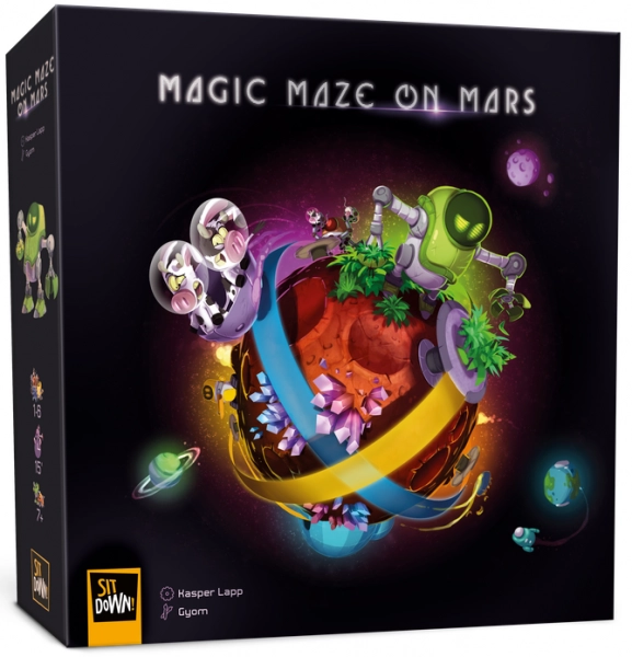 Magic Maze on Mars