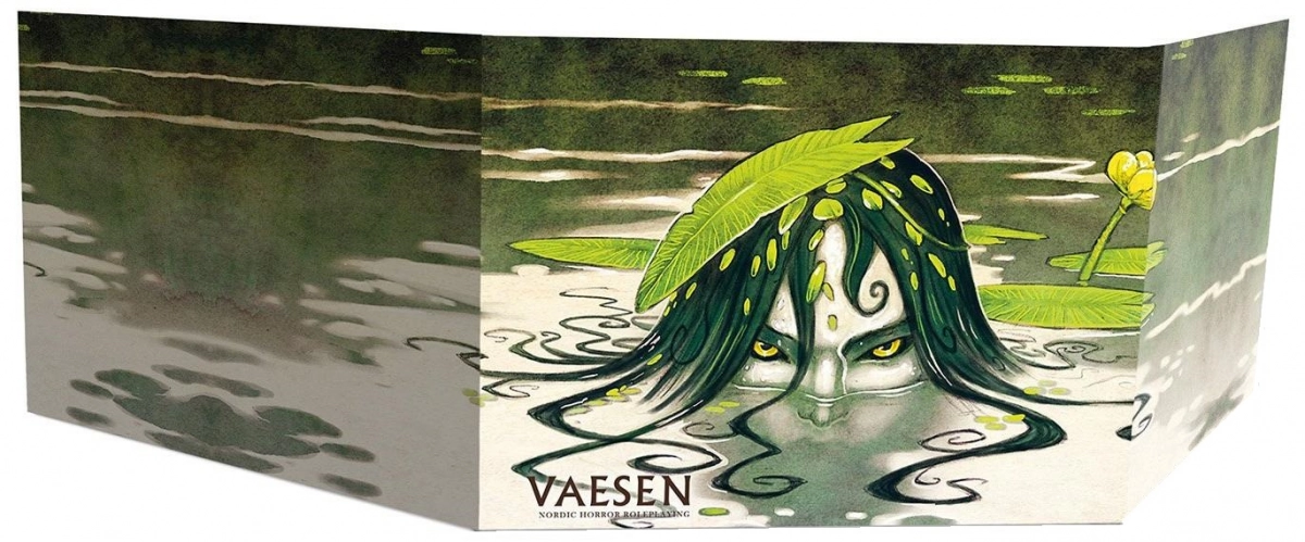 Vaesen: Nordic Horror RPG - Gamemaster's Screen & Map