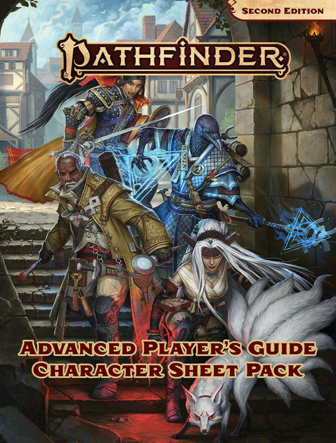 Pathfinder Roleplaying Game (Second Edition): Pathfinder Advanced Player's Guide Character Sheet Pack