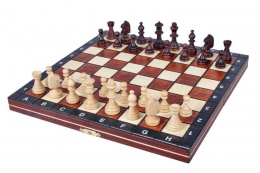 Drewniane szachy magnetyczne 