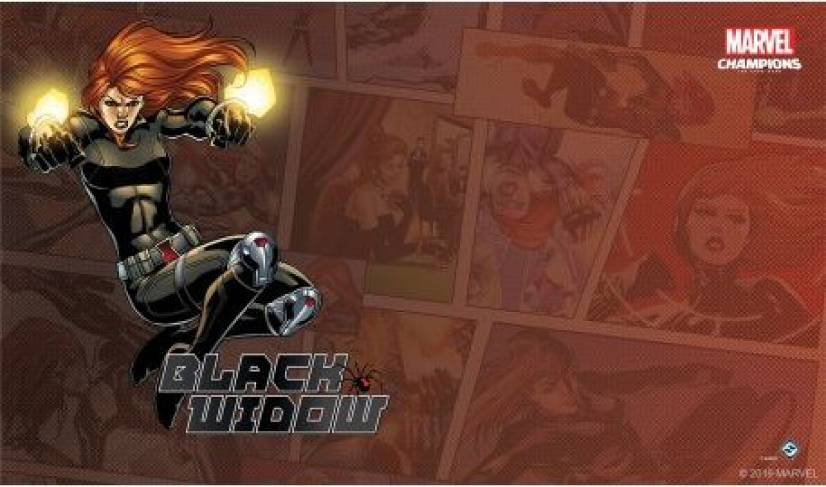 Marvel Champions: The Game Mat - Black Widow