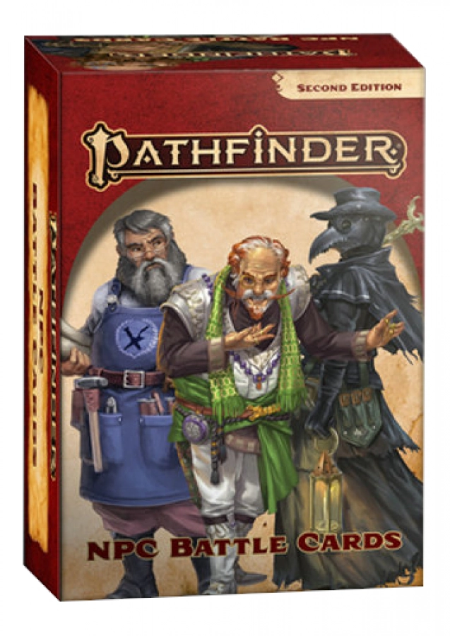 Pathfinder Roleplaying Game (Second Edition): NPC Battle Cards