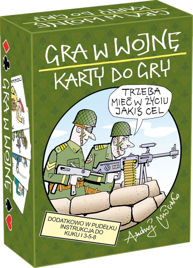 Gra w wojnę: Karty do gry