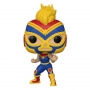 Funko POP Marvel Luchadores - La Estrella Cósmica (Captain Marvel)