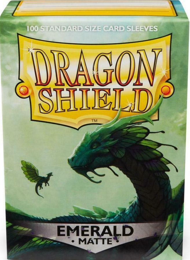 Dragon Shield: Koszulki na karty (63x88 mm) "Standard Size" Matte, 100 sztuk, Emerald