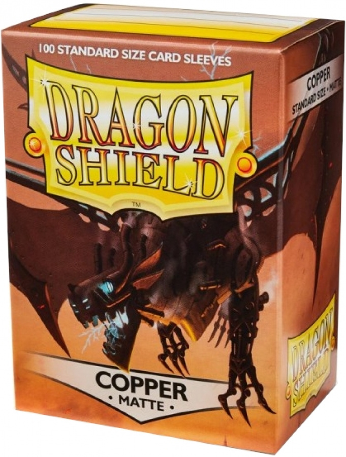 Dragon Shield: Koszulki na karty (63x88 mm) "Standard Size" Matte, 100 sztuk, Copper