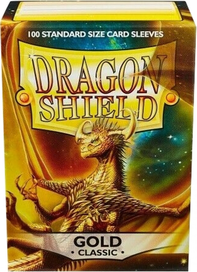 Dragon Shield: Koszulki na karty (63x88 mm) "Standard Size", 100 sztuk, Złote