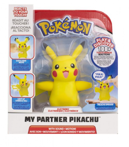 Pokémon My Partner Pikachu - figurka interaktywna