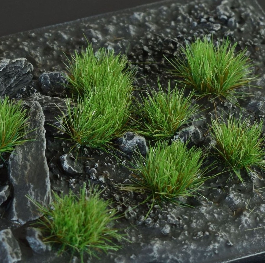Gamers Grass: Grass tufts - 6 mm - Strong Green (Small)