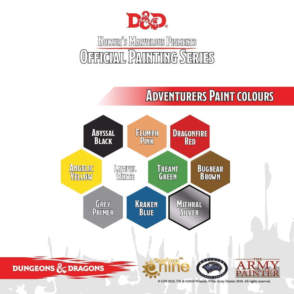 Army Painter Nolzur's Marvelous Pigments: Adventurers Paint Set - Guardian  Games