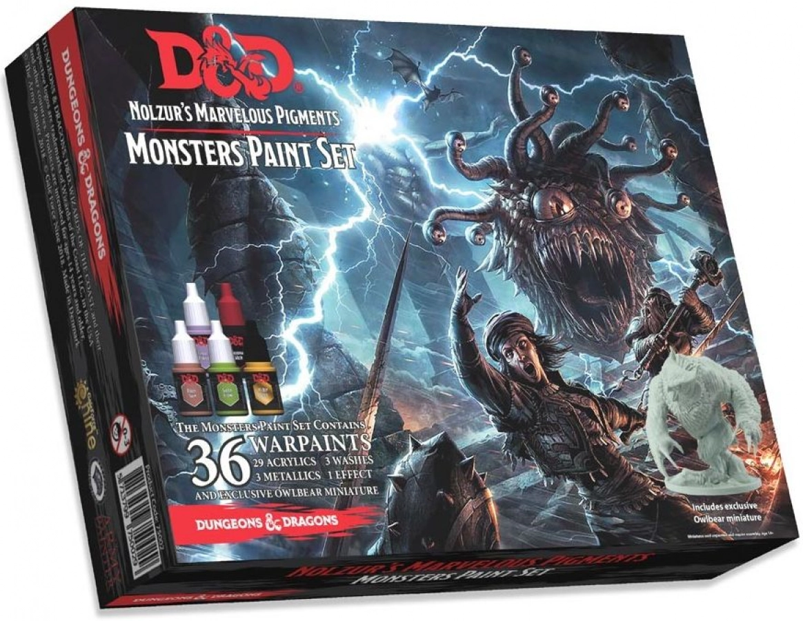 The Army Painter: Dungeons & Dragons Nolzur's Marvelous Pigments - Monsters Paint Set