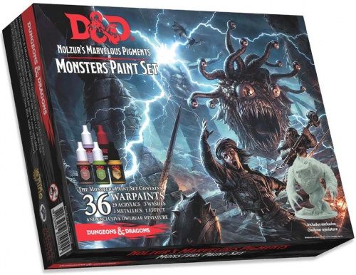The Army Painter: Dungeons & Dragons Nolzur's Marvelous Pigments - Monsters Paint Set