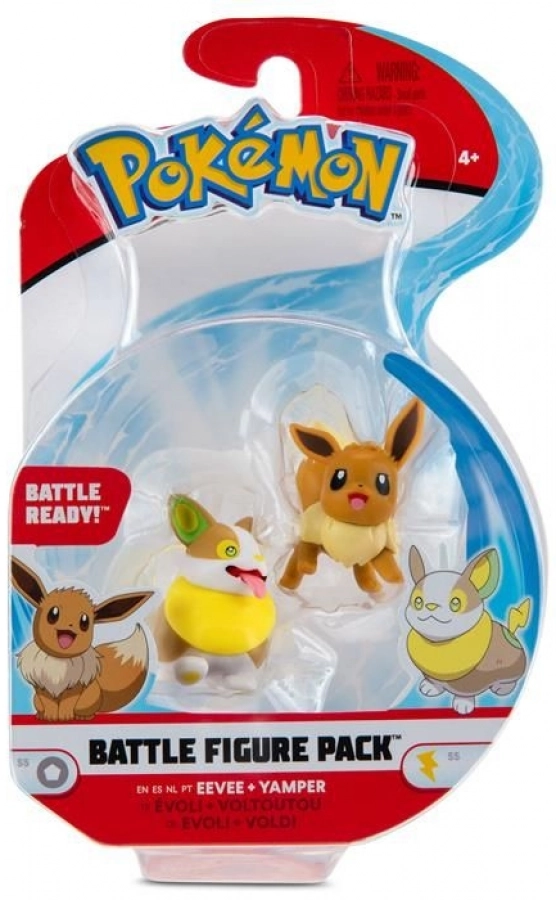 Pokémon - Battle Figure Pack Eevee & Yamper