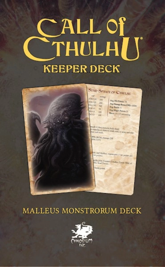 Call of Cthulhu: Malleus Monstrorum Deck - Keeper Deck