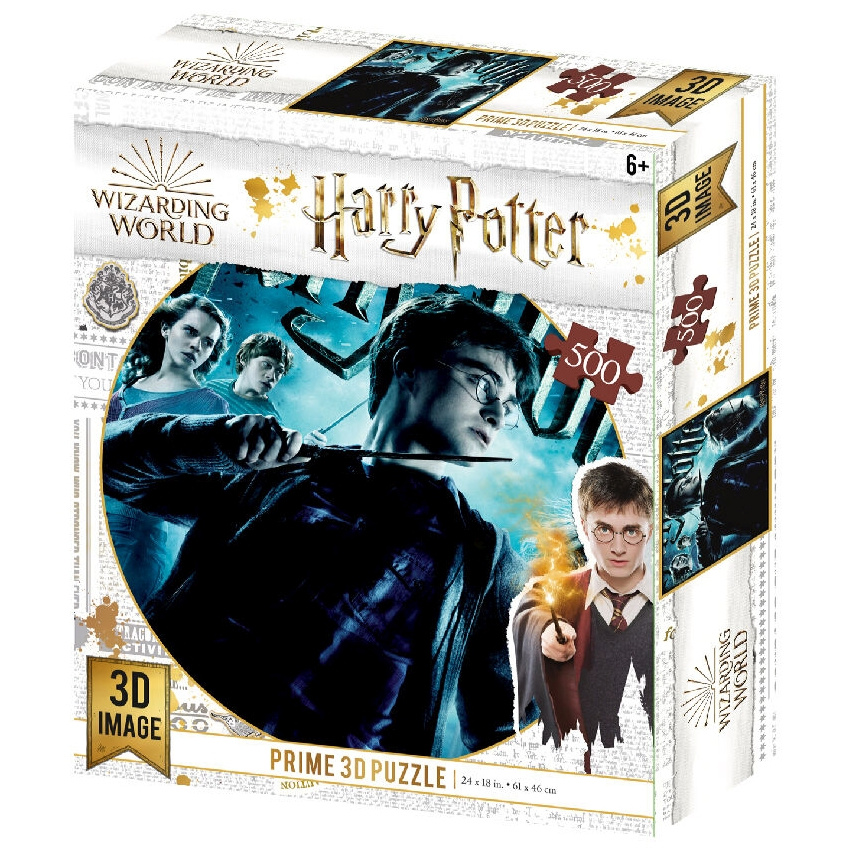 Coffret 3 Puzzles Harry Potter De 1000 Pièces Chacun - Neuf