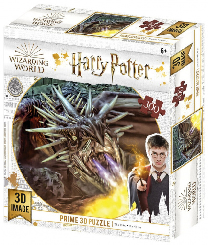 Harry Potter: Magiczne puzzle - Rogogon Węgierski (300 elementów)