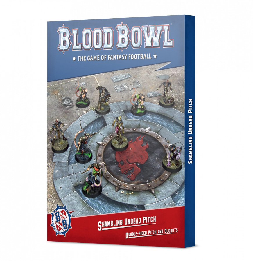 Blood Bowl Pitch: Double-sided Pitch and Dugouts