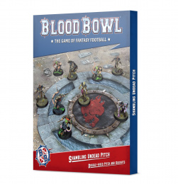 Blood Bowl Pitch: Double-sided Pitch and Dugouts