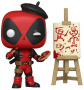 Funko POP Marvel: Deadpool - Deadpool as French Painter (Exclusive)
