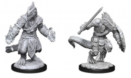 Dungeons & Dragons: Nolzur's Marvelous Miniatures - Lizardfolk Barbarian & Lizardfolk Cleric