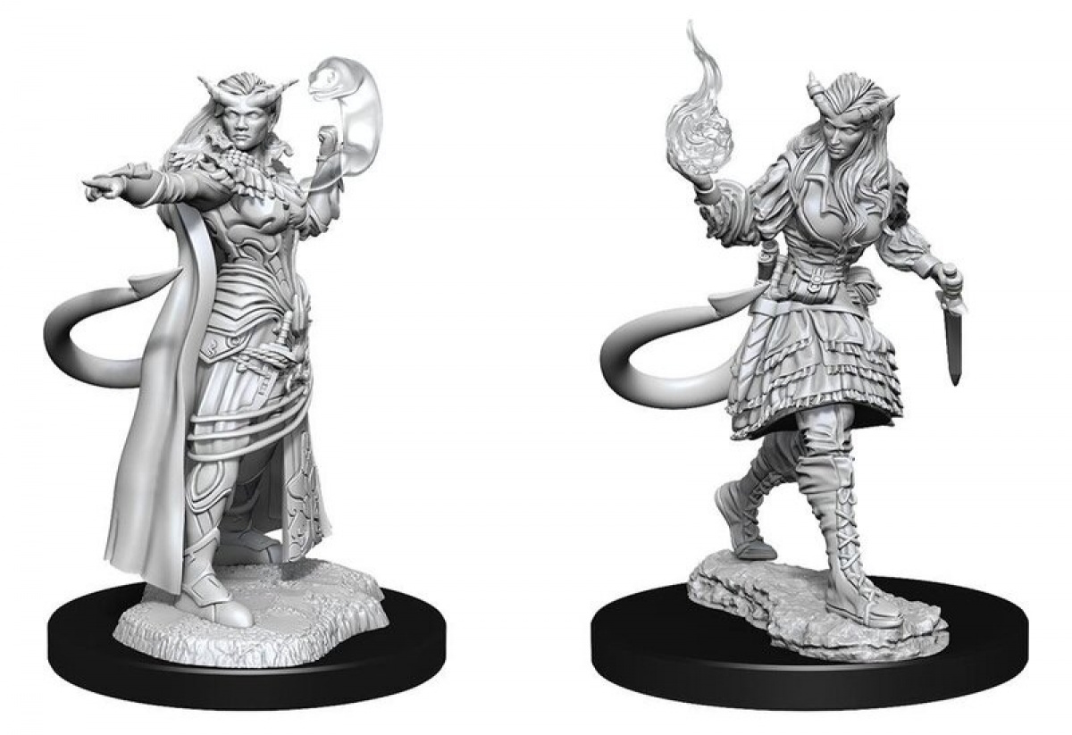 Dungeons & Dragons: Nolzur's Marvelous Miniatures - Tiefling Sorcerer Female